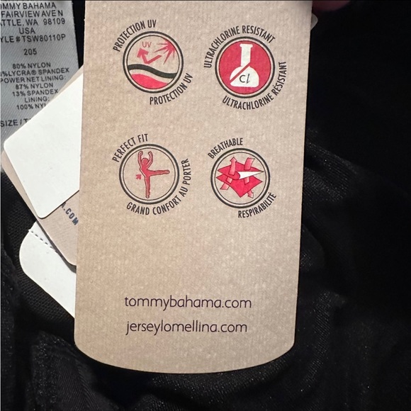 Tommy Bahamas Pearl One Piece Swimsuit - Picture 8 of 8